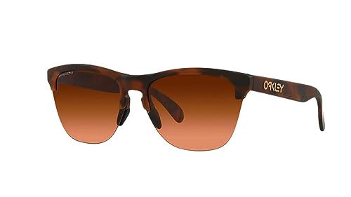 Oakley Frogskins Lite Sunglasses Matte Brown Tortoise with Prizm Brown Gradient Lens 63mm