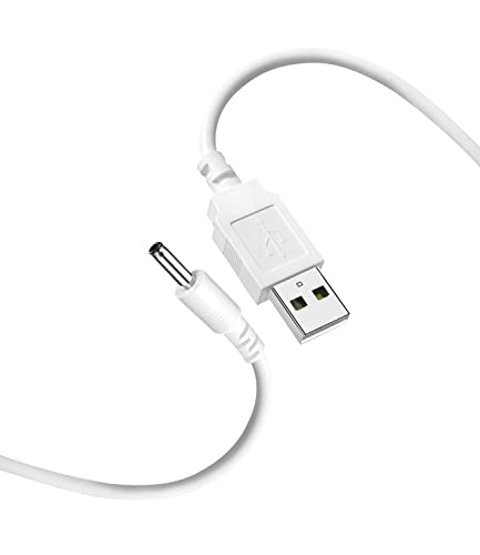 Replacement USB Charger Cord Fits for FOREO Luna Series Facial Cleanser Foreo Luna, Luna2, Luna3, Luna Mini, Luna Mini 2, FOREO ISSA Series E-Toothbrush Power Supply Cable