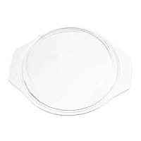 Lurrose Glasabdeckung Mikrowellenteller Speiseabdeckung Spritzschutz Für Mikrowelle Glas Mikrowellentellerabdeckung Mikrowellengeschirrabdeckung Speiseabdeckung Für Mikrowelle
