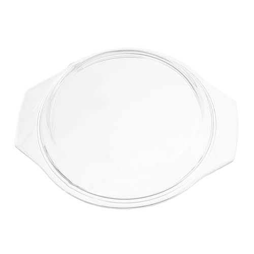Lurrose Mikrowellen-Abdeckhaube Glasdeckel 7.3 Zoll Spritzschutz Für Mikrowelle Und Backofen Leicht Zu Reinigen