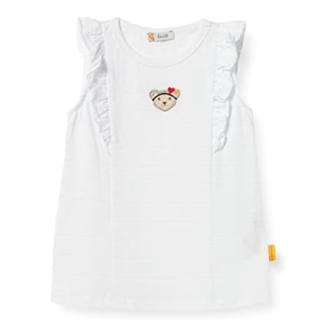 Steiff Mädchen Baby- und Kleinkind-Tank-Top, Bright White, 086 Cover