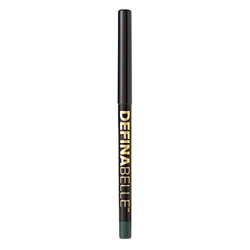 Belle Beauty Definabelle Eyeliner - Highly Pigmented Waterproof Eyeliner - Paraben Free, Self Sharpening Eyeliner Pencil - Easy, Flawless Application - Perfect For Everyday Wear & Night Out (Green) #TOP1