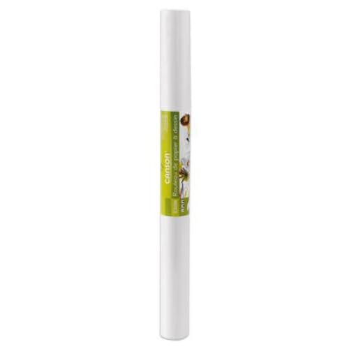 Lot de 40 Rouleau papier Dessin 0,5x5m 90g/m², blanc