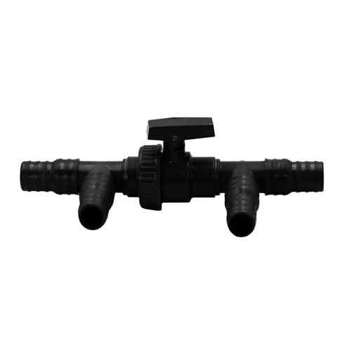 Miniatura 6 de Haf 3 Vías De Protección Solar Suave 2 Piezas Bypass Con Boquillas De Manguera De 32 Mm Y 38 Mm Para Conexión A Cualquier Calentador De Piscina, Bombas De Calor, Caracoles Solares Y Calentadores