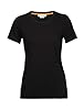 Icebreaker Women's Natural Blend Central Classic Short Sleeve T-Shirt - for Everyday Use, Gym & Training - Black, XS #4