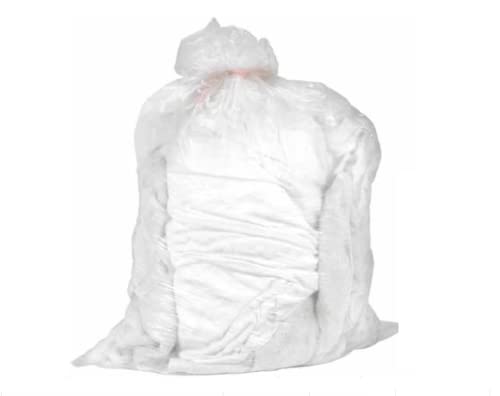Regal Polythene Clear Elbon Water Soluble Laundry Sacks Dissolvable Strip Laundry Bags 200Pcs