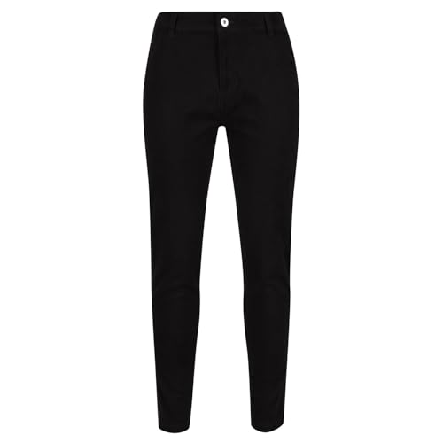Image of Regatta Womens Softshell Wind Proof Water Repellent Katonya Jean Black