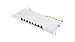 Produktbild Good Connections 10" Patchpanel/Patchfeld - für 10 Zoll Wandgehäuse/Netzwerkschränke - Cat. 6, 250 MHz - GIGABIT-fähig - 8-Port - 0,5 HE - geschirmt - werkzeugloses Öffnen - Lichtgrau (RAL7035)