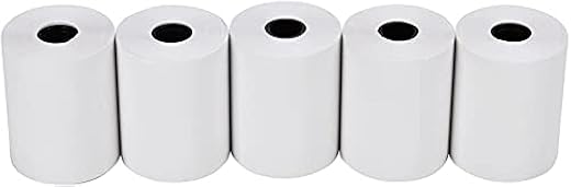 MFLABEL 2 1/4" x 50' Thermal Paper Cash Register POS Receipt Paper (5 Rolls)