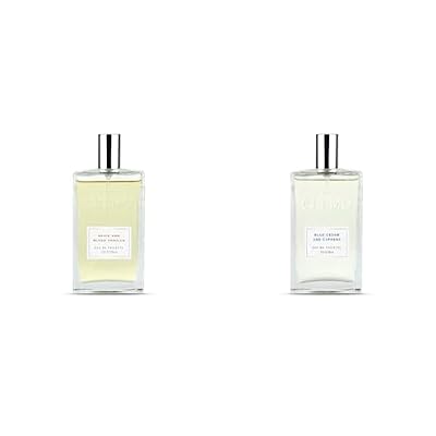 Cremo Spice & Black Vanilla and Blue Cedar & Cypress Men's Cologne Spray Bundle, Two 3.4 Fl Oz Scents