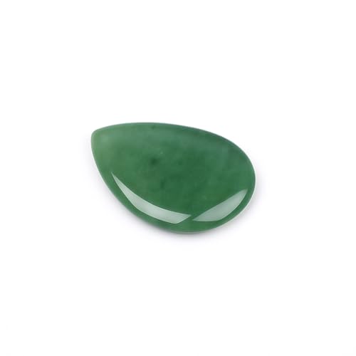 piedras de preocupación Aventurina verde, piedra pulida para la mano, piedra en forma de gota, cristal, piedras curativas, piedra para el pulgar (Aventurina verde)