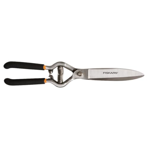 Fiskars 392230-1004 Grasschere, geschmiedet, schwarz