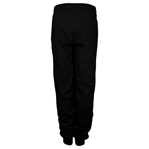 Lonsdale London Logo Large Uomo Pantaloni Tuta Nero L 60% Cotone, 40% Poliestere Relaxed - 5