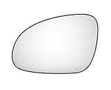 Wing mirror glass replacement LEFT PASSENGER SIDE NEARSIDE - compatible with VW GOLF 5 (MK 5) 2003-2007 DOOR - TO STICK ON - Car convex mirror - Car wing mirrors & replacement parts