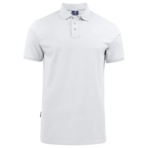 Polo homme blanc XL pour éviter la chaleur avec élégance