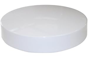 Beam Lighting 11in Round acrylic drum fluorescent-style light cover