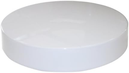 Beam Lighting 11in White Round Acrylic Drum Style Cover/Lens for Fixture with 8in Circline Bulb