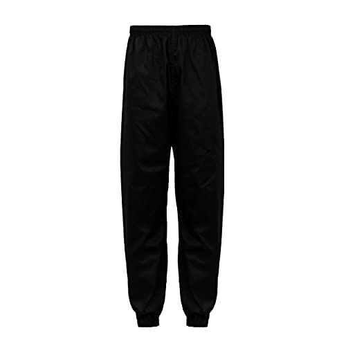 UFG Ultimate - Kung Fu Pant Cotton Polyester Blended Less Wrinkle Tailored Fitting (US, Numeric, 1, Regular, Regular, Black)