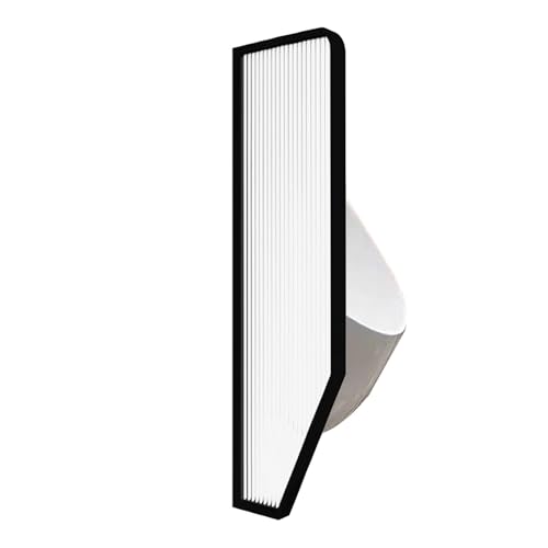JNPGVTCD Mampara de baño de 120 cm de Alto, Vidrio, Ideal para mamparas de Cocina, baños públicos, escuelas, centros comerciales y hoteles (Negra).
