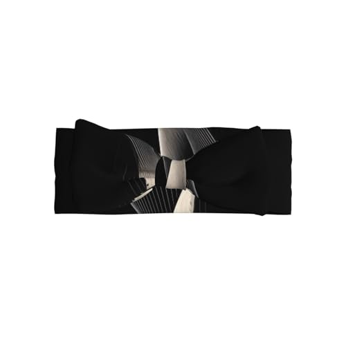 Abstract curves Baby Bow Headband. Comfortable baby headband, suitable for daily wear and photo props.