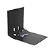 Oxford Pack of 3 Lever Arch Files A4 XL 80 mm 2 Rings Capacity 750 Sheets Polypropylene Cover Black
