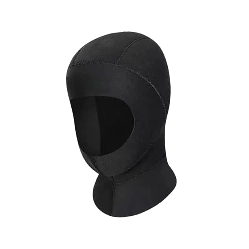 Capucha de buceo neopreno 3mm de rápido secado y protección acústica para natación