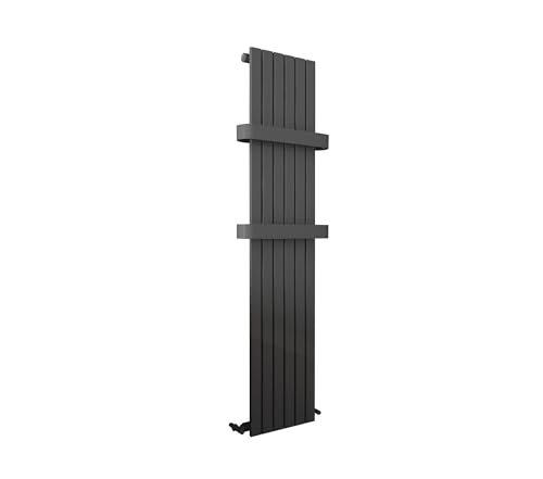 Radiateur design couleur anthracite 1600 x 500 mm vertical eau chaude
