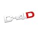 Car Sticker D-4D Emblem Badge Decals D-4D Logo Auto Stickers Styling(Black)