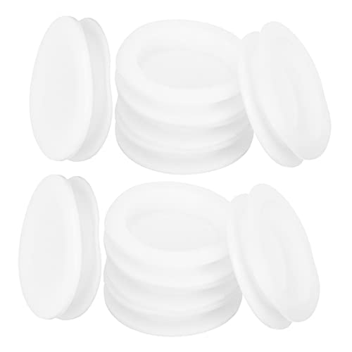 Ciieeo 40Pcs Piggy Bank Stoppers Sealing Covers for Money Jars Easy to Install and Clean for Saving Boxes Keeps Contents Secure and Organized