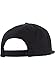 Flexfit Kinder Pro-style Twill Snapback Youth Cap Kape, Schwarz, 6-14 Jahre