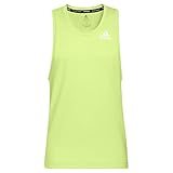 adidas tank top damen blau 90% recyceltes Polyester, 10% Elasthan Mesh