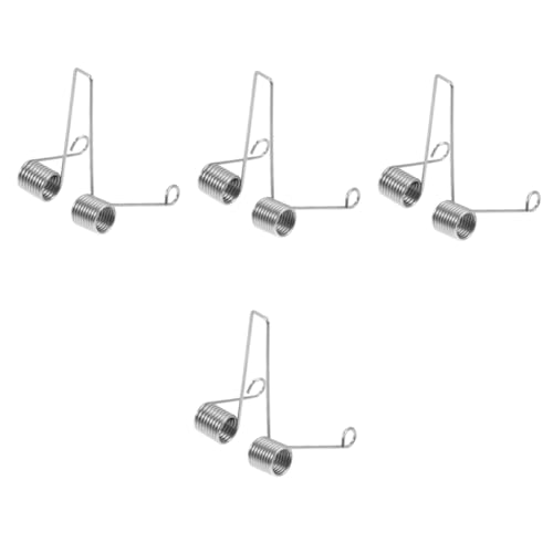 HEMOTON 4 Stück Musikinstrument Schlüsselfeder Stahldrahtfeder Posaunenspießfeder Bassposaunenteil Instrument Stahldrahtfeder Musikinstrumententeil Althorn Zubehör Metallfeder