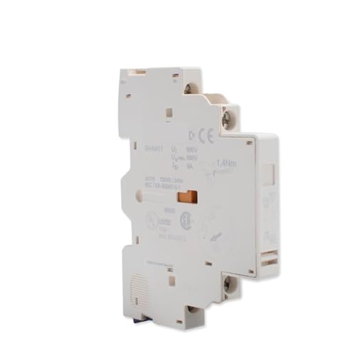 Disjoncteur moteur avec contact auxiliaire GVAE11 montage latéral 1NO 1NF