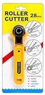 URBAN BOX 28mm Rotary Cutter for Fabric, Paper, Leather and Vinyl, Ergonomic Handle, Sharp Circular Blade, Quilting and Sewing-image-10