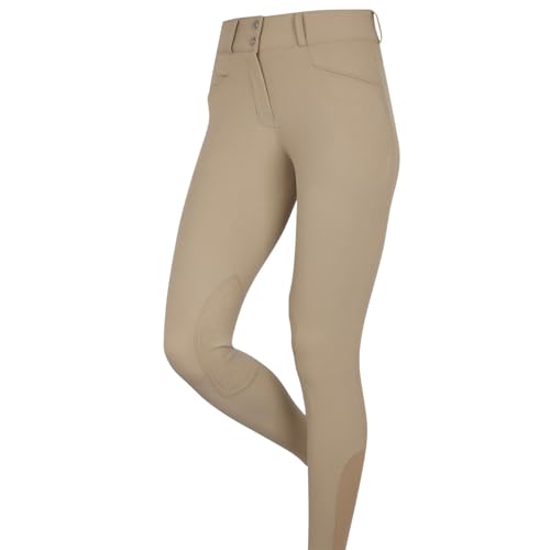 Pantalon d'équitation Beige LeMieux Hunter taille standard pour homme et femme