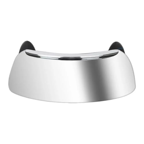 Pare-brise moto sans angle mort 180° avec miroir parabolique grand angle