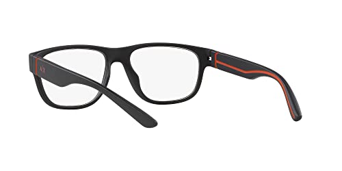 Image of Armani Exchange mens Ax3102u Universal Fit Square Prescription Eyewear Frames