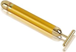 Massageador Elétrico Gold 24k Harmonização Facial Efeito Lifting Anti Rugas e Prevenção Envelhecimen