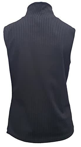 Blusa Cacharrel Regata Gola Alta Malha Canelada (G)