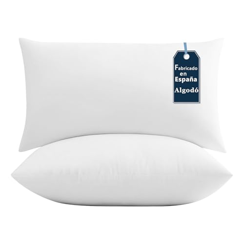 EASY SPEED Relleno Cojin 30x50 (2 Unidades), Relleno Cojin Algodón,Suave Cojines Sofa Decorativo Cama,para Casa, Dormitorio (No es Tela No Tejida)