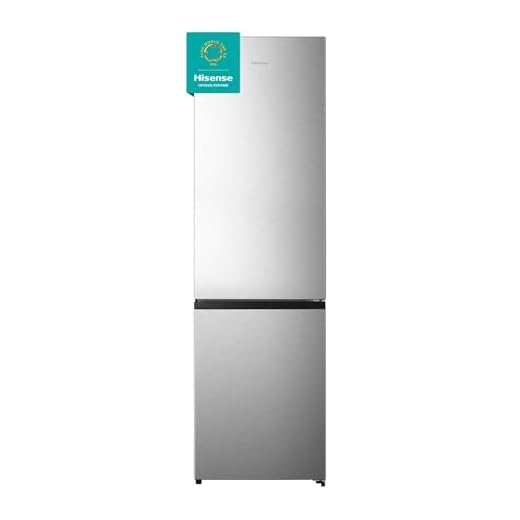 Hisense RB440N4ACA - Combi refrigerator, class A, capacity 336 l, multi-air flow, micro winds, fast cooling, total freeze-free, reversible door, stainless steel