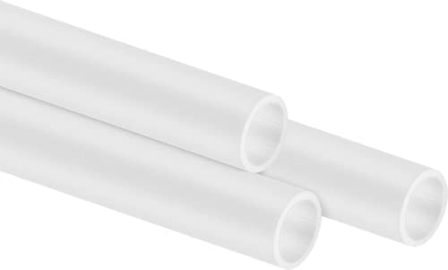 Corsair Hydro X Series XT Hardline Satin Tube de 12mm (Tube PMMA Rectiligne Haute Qualité, Conception Robuste, Facile à Découper) Blanc (Lot de 6)