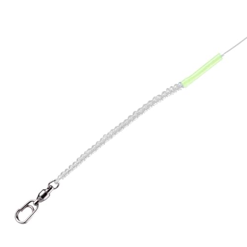 Yiju Boat ing Wire Leader with Swivel Snap 9cm Section Accessories for Predator 47