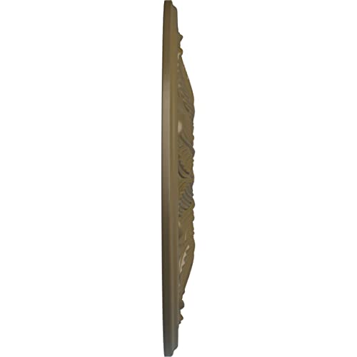 Image of Ekena Millwork CM22BOMMF Bordeaux Ceiling Medallion, 22 5 /8 OD x 1 3 /4 P, Mississippi Mud