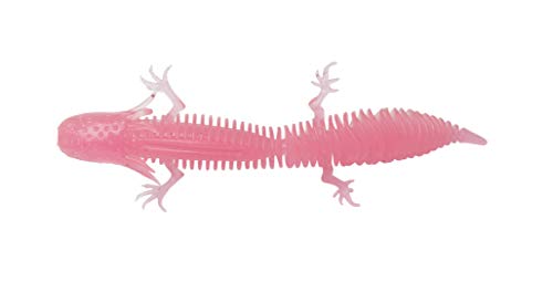 Ned Salamander 3" 5 Pcs (Clear Pink) 3463 One Size #TOP21