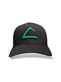 Ash Ketchum-Inspired Black Trucker Snapback – Curved Bill with Green 3D Puff “A Mountain” Logo Ash