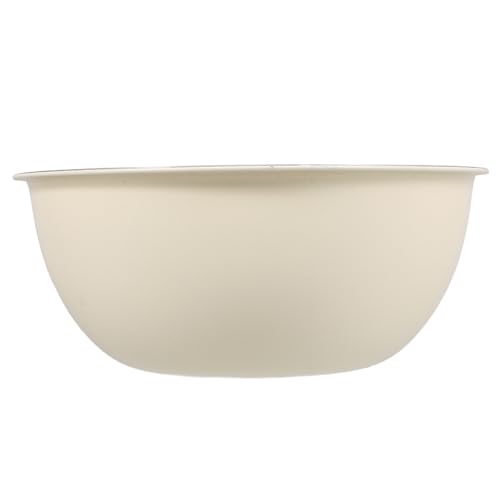 Tazón mezclador de acero inoxidable 16 cm beige miniatura 1