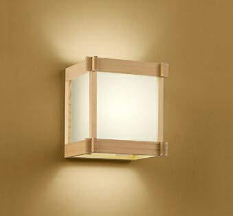 オーデリック 和風LEDブラケットライト 高演色 非調光 白熱灯60W相当 電球色:OB018228LR