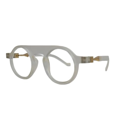 Lunettes de soleil rétro de forme ronde au look vintage audacieux