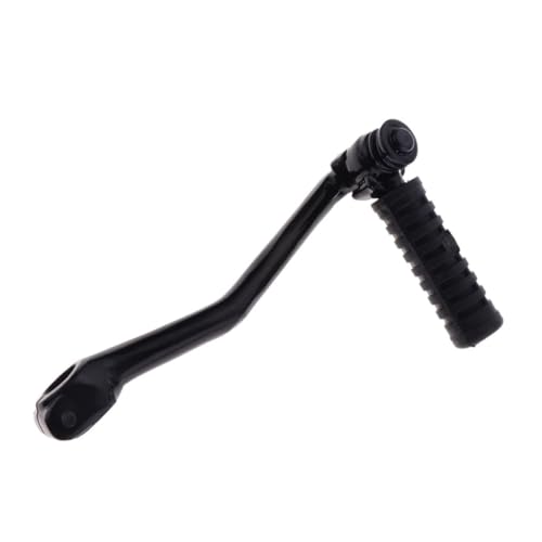 Levier de démarrage moto PW50 robuste fini noir pour axe de kick usé 1981-2017